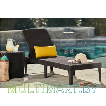 Шезлонг Keter Jaipur Sun (коричневый) картинка 3